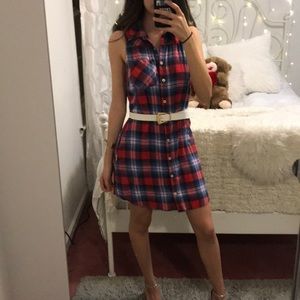 Plaid dress, really cute!!